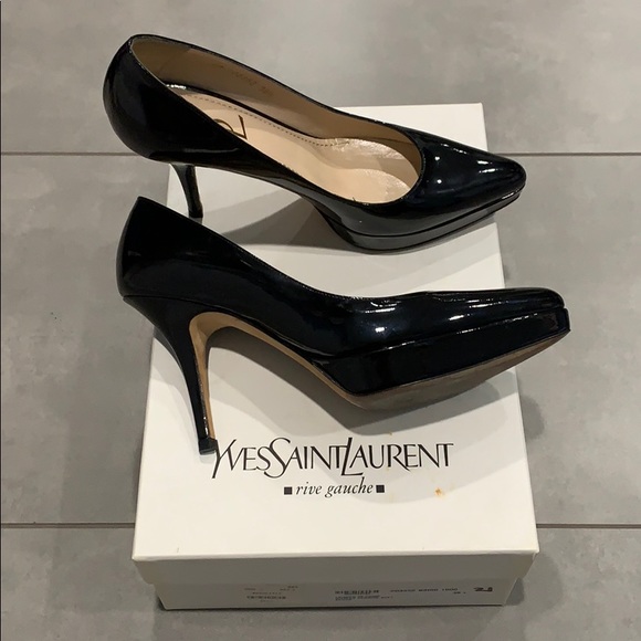 Yves Saint Laurent Patent Heels - Picture 2 of 6